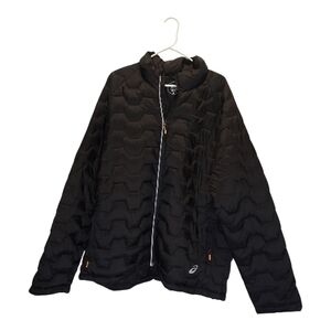Men Oasis Black Quilted Jacket